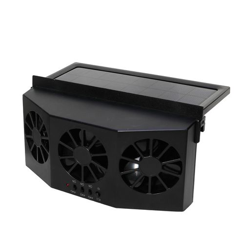 Solar Car Fan Auto Power Air Vent Fan for Car,portable Saving Energy Vehicle Window Cooler Fan, Car Exhaust Fan Cooler Circulate Ventilator ,suitable for Most Cars