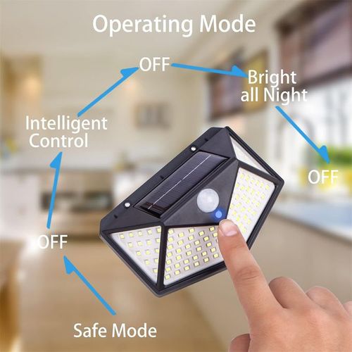 100 LED security light Original Super High LED Solar Motion Sensor Security Lamp