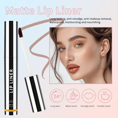 3 Pcs Lip Liner,Stay Non Peel Off Lip Line Tattoo,Peel Off Lip Liner Stain, Show Lip Color Does Not Take Off Makeup,Outlines Lip Shape Lip Stain (3Mixcolor)
