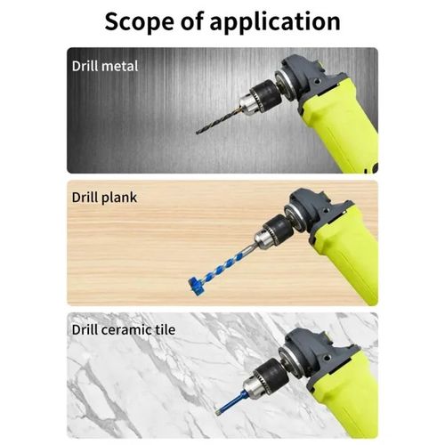 Conversion chuck (angle grinder to electric drill)