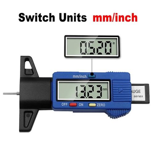 LCD Tire Thread Gauge Digital Tire Depth Gauge