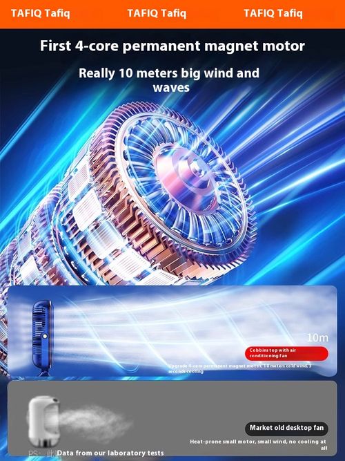Refrigeration small air conditioning fan desktop fan silent usb desktop mini student dormitory portable large wind fan