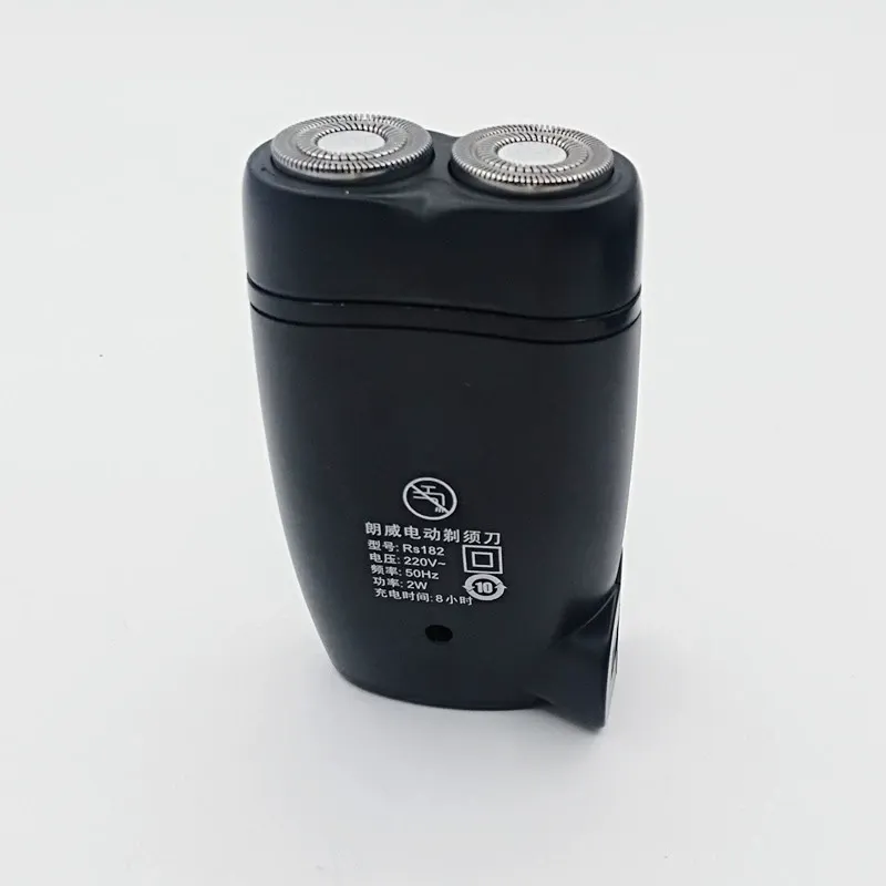 Longway razor rechargeable electric shaver rotary 2 blade RS-182 men's electric shaver