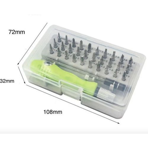 Multifunctional tool screwdriver set 32 in 1