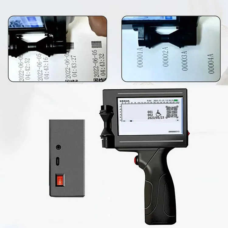 Handheld small inkjet printer