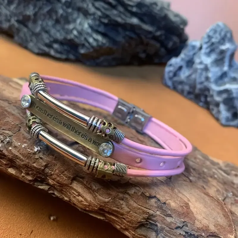 Trendy Leather Rope Bracelets