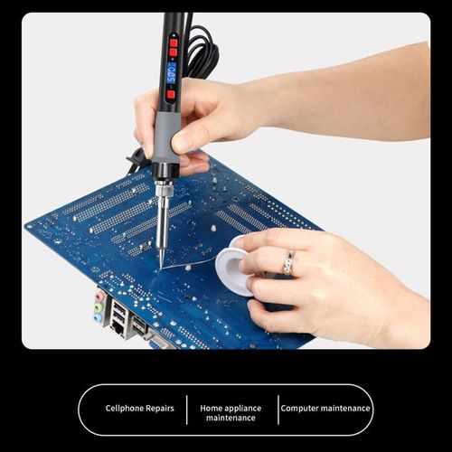Adjustable Temperature Soldering Welding Iron 80W 220V