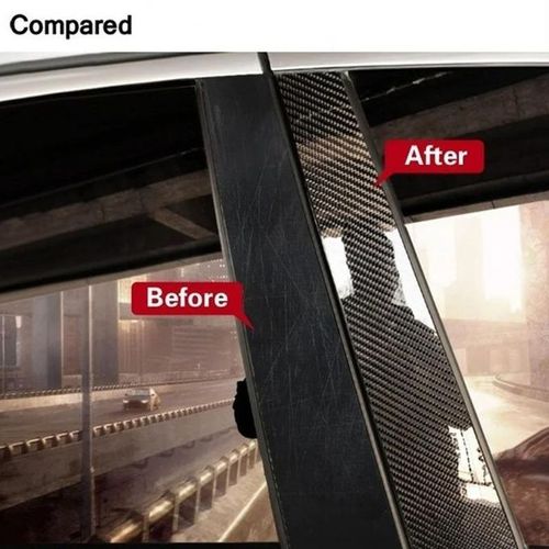 5D Carbon Fiber Car Frame Anti Scratch Sticker