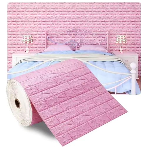 Peel & Stick Brick Pattern Wallpaper