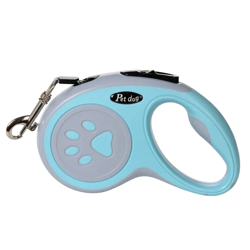 Dog walking retractable leash