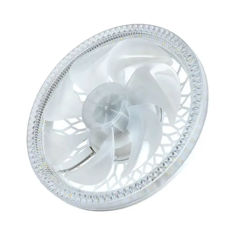 2-in-1 Mute Adjustable Fan Light with Remote Control