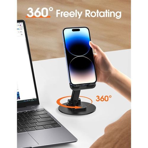 EAGEAT Phone Stand Adjustable Swivel Desktop Metal Tablet Stand