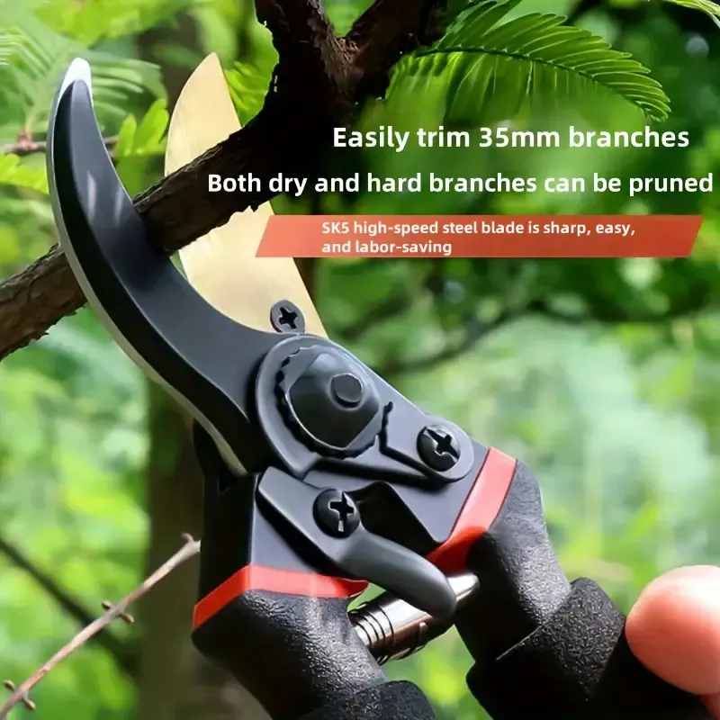 Gardening scissors SK5 fruit tree pruning shears, garden thick branch scissors for pruning branches, floral pruning shears, fruit picking scissors
