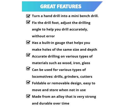 Multifunctional electric drill stand