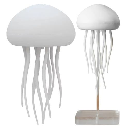 Gradient jellyfish atmosphere night light voice control RGB