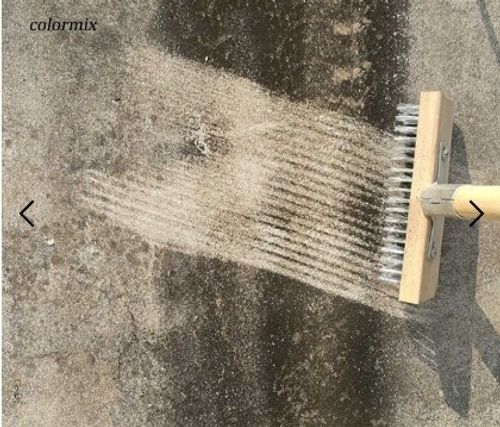 Floor Cleaning Brush Cleaning Garden Flooring Green Moss Outdoor Stainless Steel Cement Floor