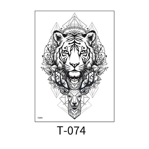 10 pcs different patterns Flower arm tattoo stickers new ins style colorful totem tattoo stickers waterproof long-lasting for men and women time tattoo stickers