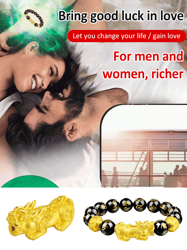 Pixiu Obsidian Fortune Bracelet