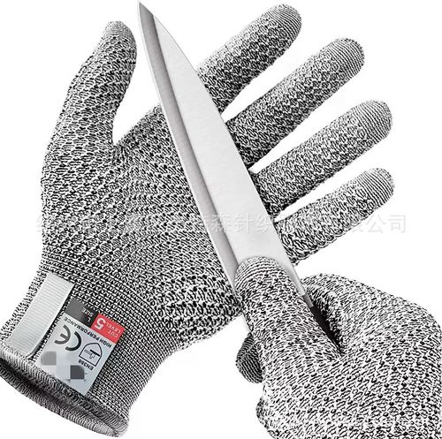 HPPE cut-resistant protective pattern gloves