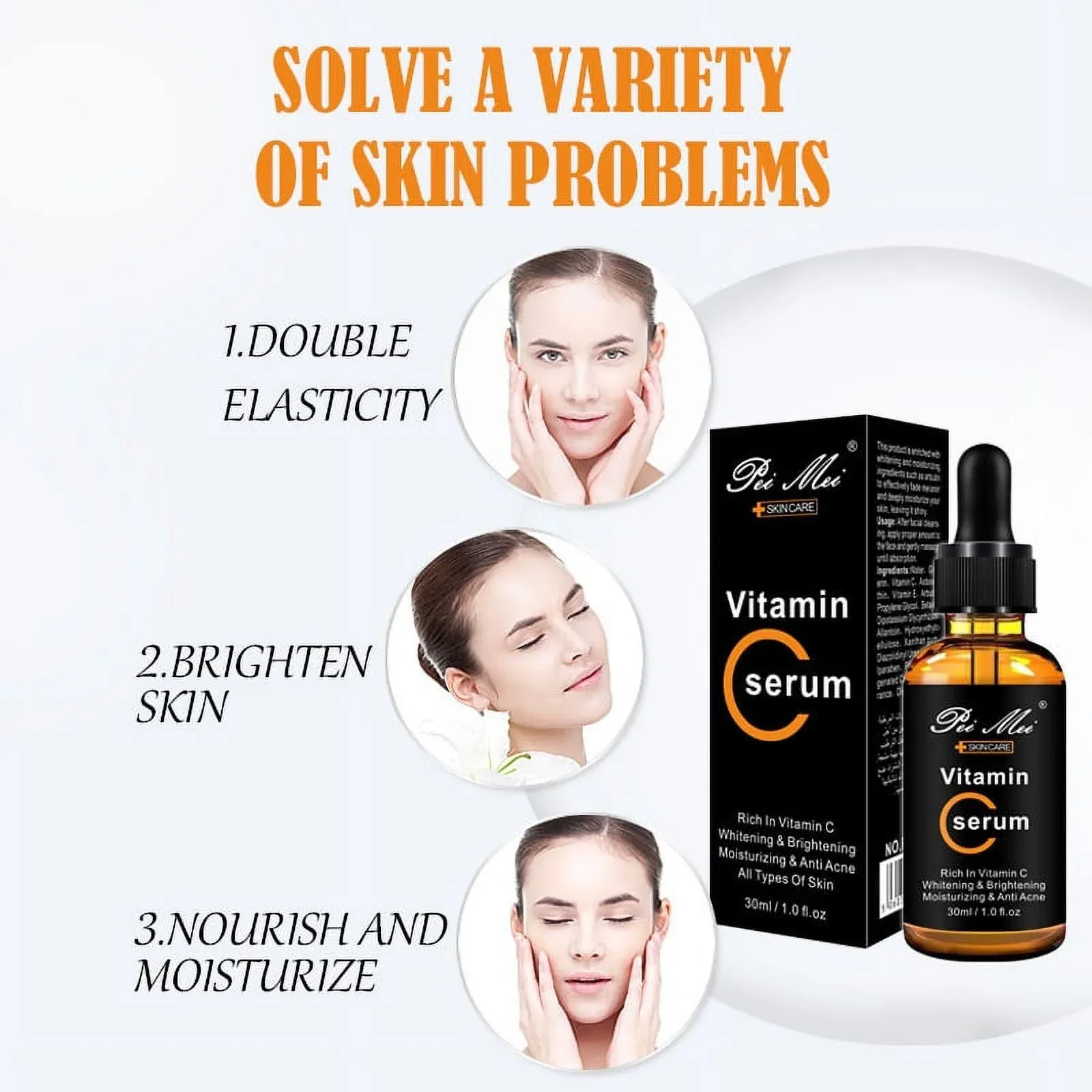 Pei Mei Brightening Vitamin C Serum -Anti-acne