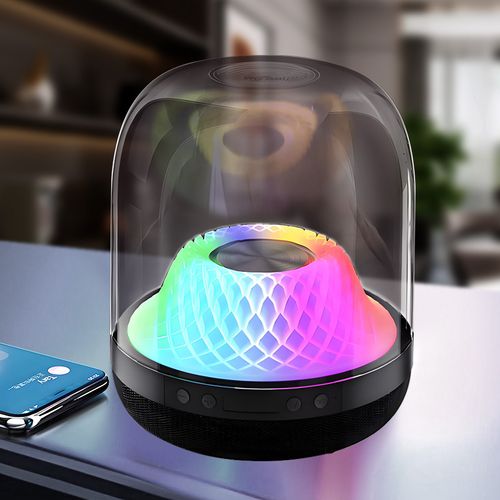 2024 New CLASS4+ Harman Bluetooth Speaker Atmosphere Light Computer Desktop Gift Home Transparent Audio
