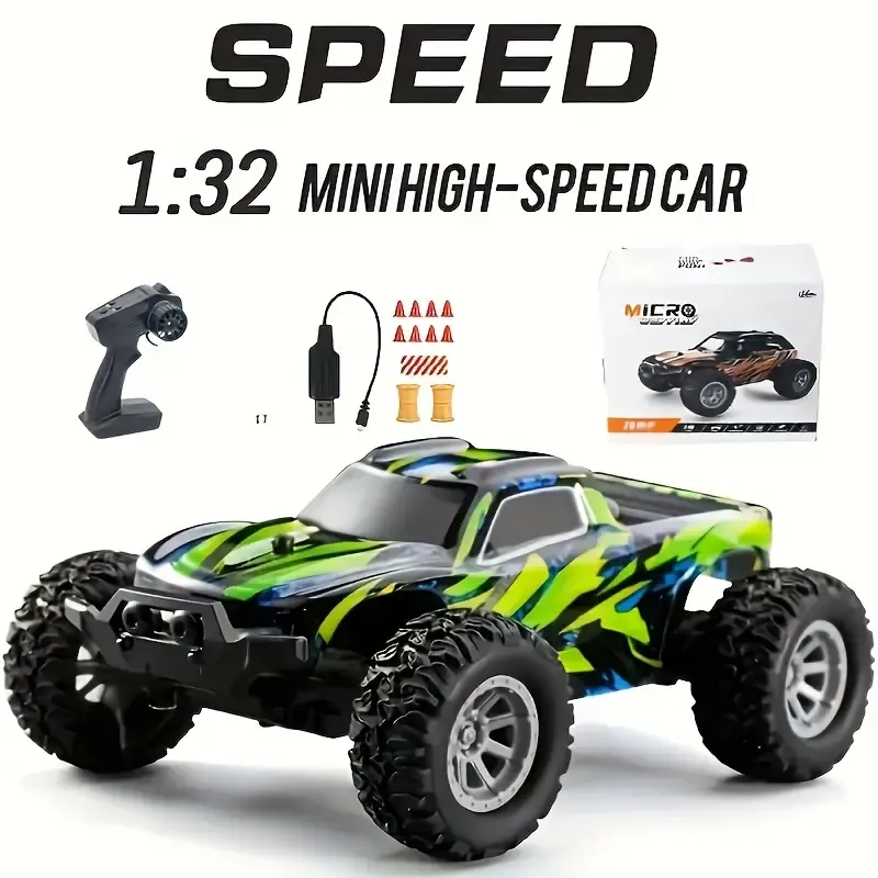 1:32 RC Car, Top Speed 20kmh, 2.4Ghz High-speed All-terrain Off-road Electric Toy Car, Ideal Gift for Boys And Girls, Christmas Gift