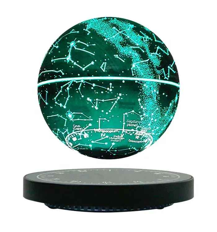 Earth Magnetic Levitating Light Globe