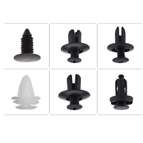 6 Size 100pcs Auto Fastener Car Clips Fastener Kit