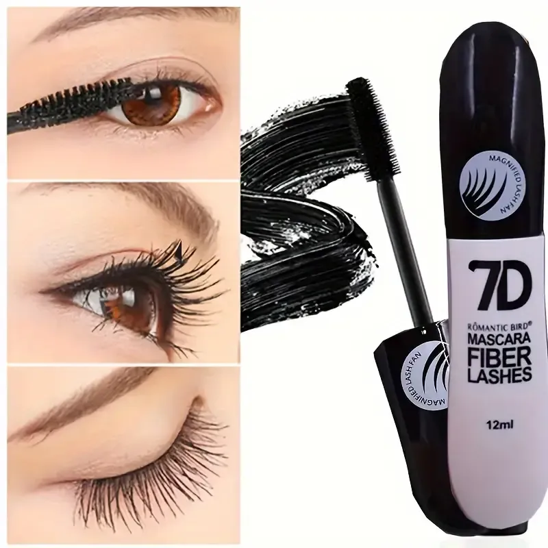 2pcs 7D Fiber Lash Mascara Set