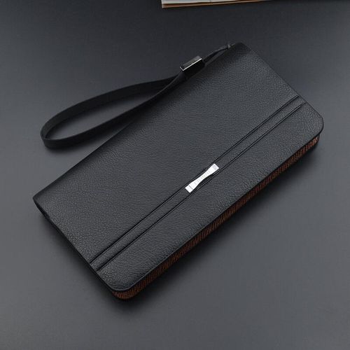Multi-function Unisex Clutch Wallet-Black
