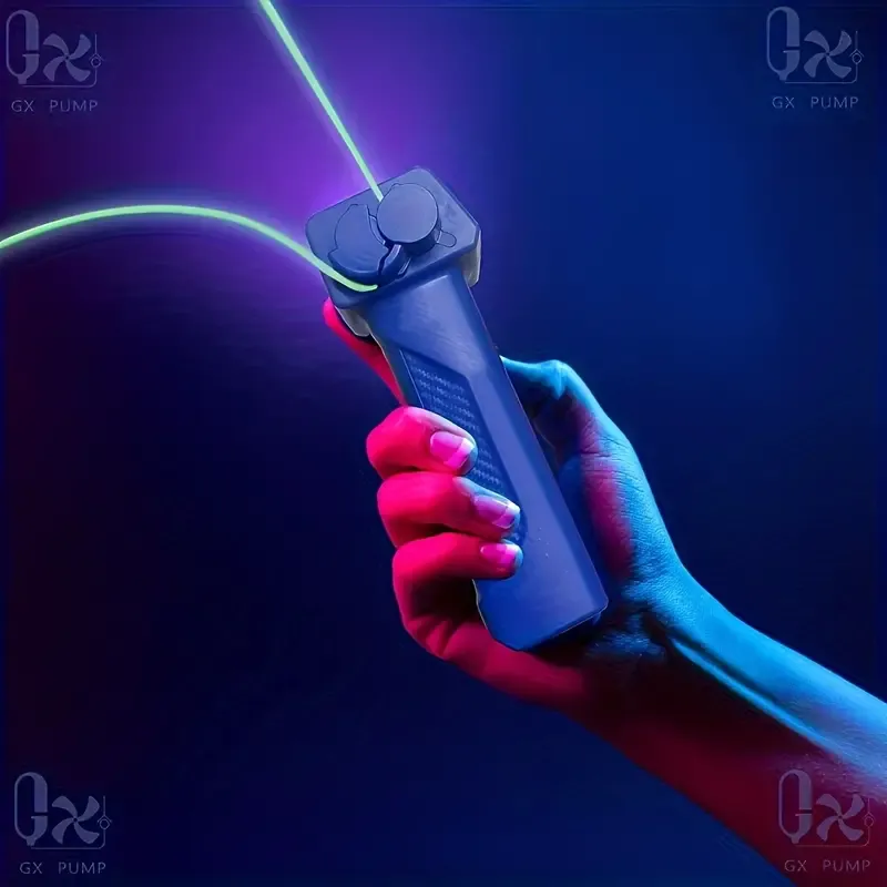 Rechargeable Glow-in-the-Dark USB Handheld Electric Rope Launcher - Shooting Toy, Loop Fidget Toy, Fun Party Favors and Novelty Gifts
