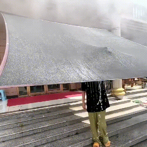 Outdoor courtyard shade net（3m*3m)