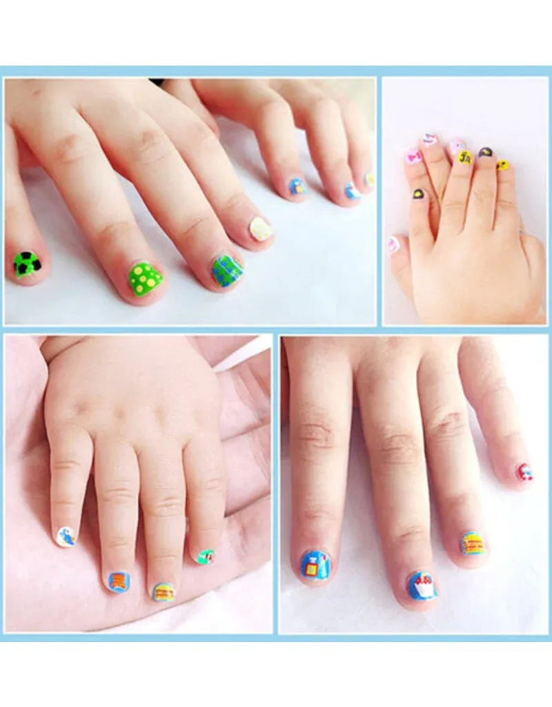 Children's waterproof nail stickers