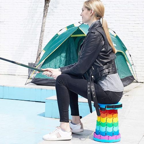 Rainbow Folding Stool