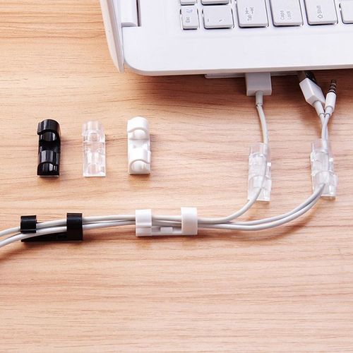 60PCS Cable Organizer Clips Wire Manager Cord Holder