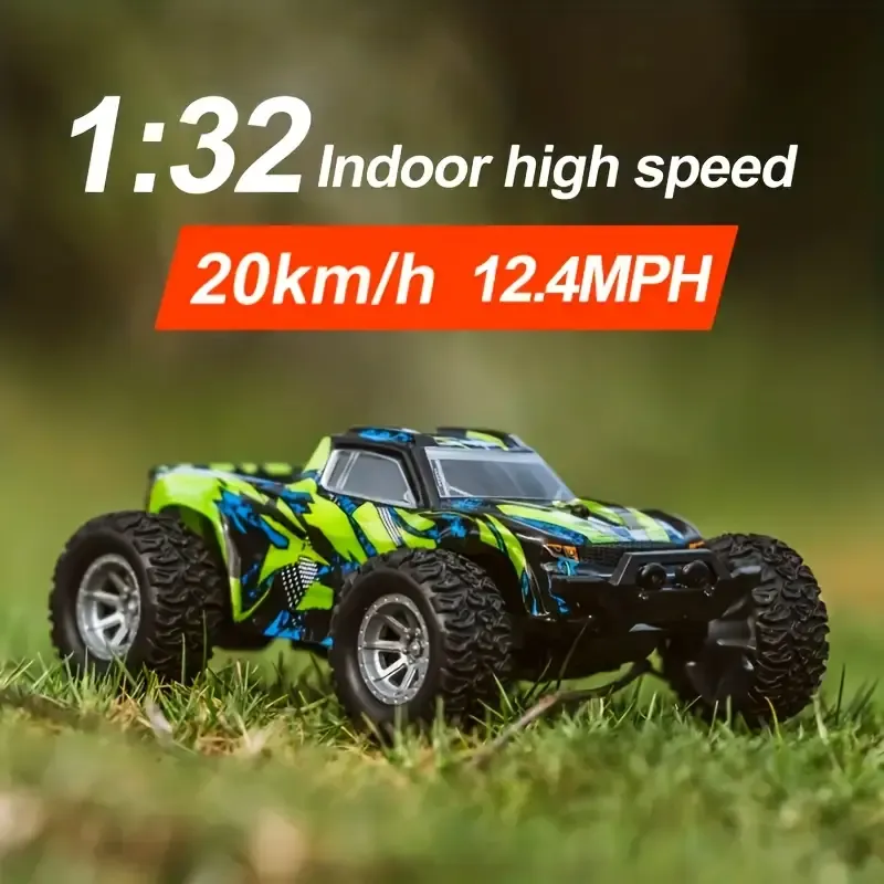 1:32 RC Car, Top Speed 20kmh, 2.4Ghz High-speed All-terrain Off-road Electric Toy Car, Ideal Gift for Boys And Girls, Christmas Gift