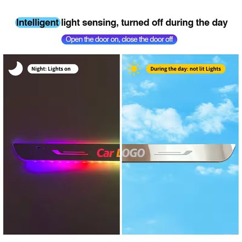 LED Welcome Sill Car Guard Pedal