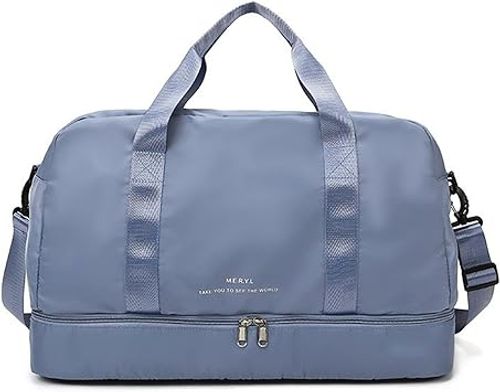 Travel bag with shoe compartment