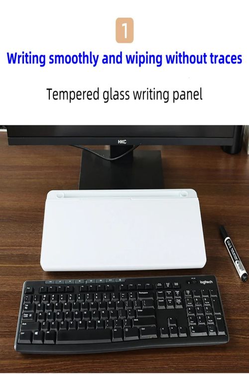 Glass writing whiteboard box