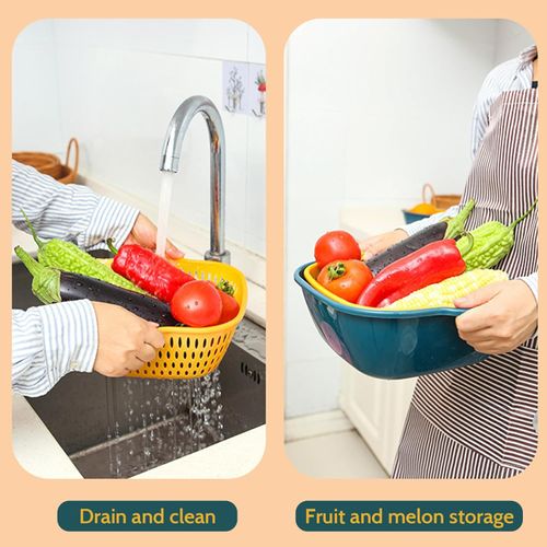 Drain basket set of eight