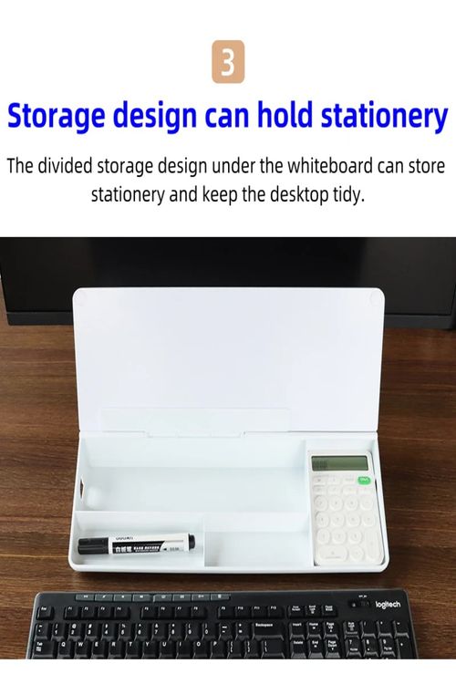 Glass writing whiteboard box