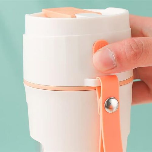 Portable Wireless Blender: 8-Blade USB Travel Juice Cup with Powerful 1300mAh Rechargeable Battery