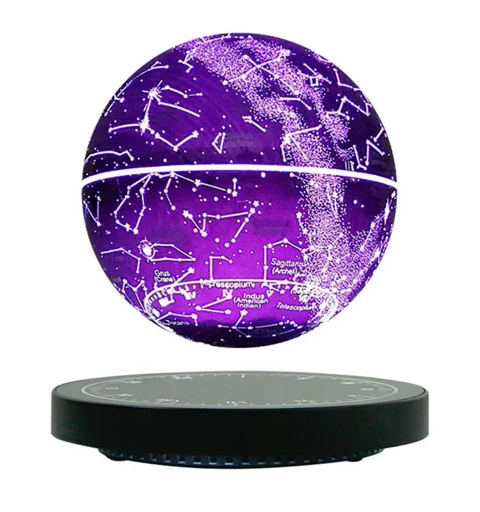 Earth Magnetic Levitating Light Globe