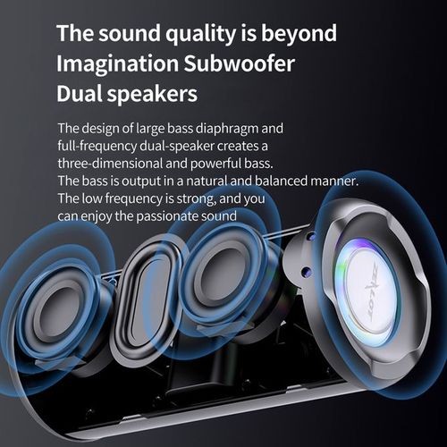 Zealot S46 Wireless Bluetooth Speaker Super Loud Waterproof