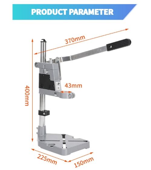 Multifunctional electric drill stand