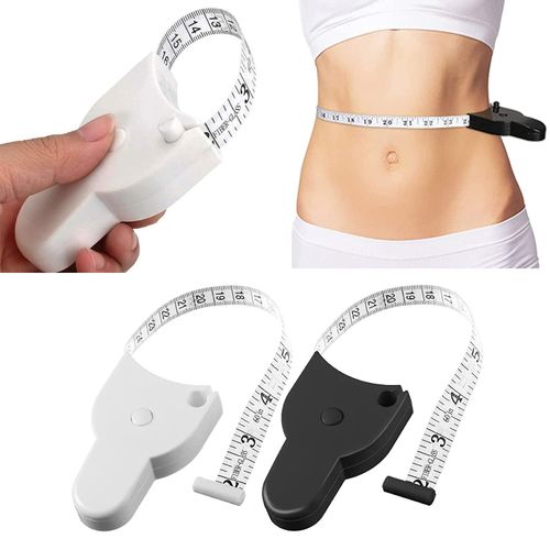 10 PCS Self-tightening Body Measuring Tape Ruler 150cm-60 Inch Sewing Tailor Dressmaking Measure Ruler Meter Film for Waist Chest Legs