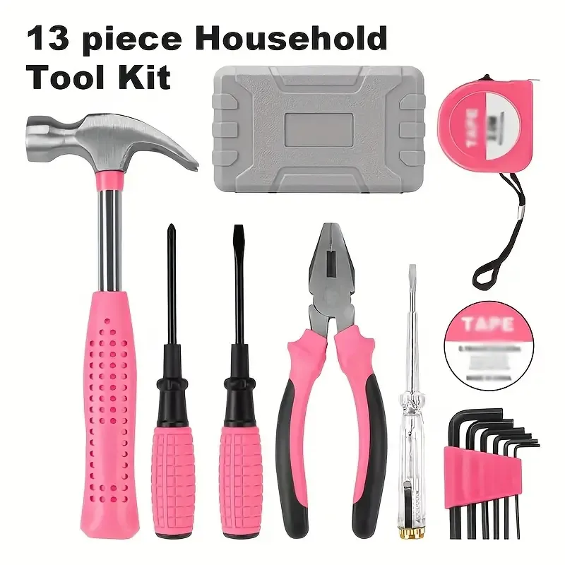 13-piece household tool set multifunctional hardware tool box