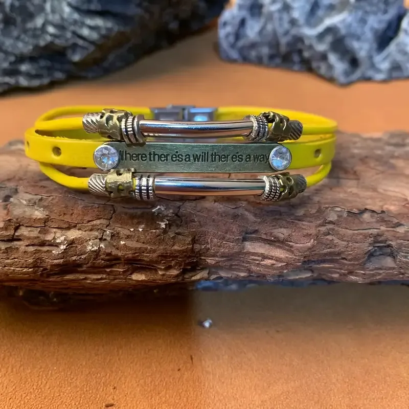Trendy Leather Rope Bracelets