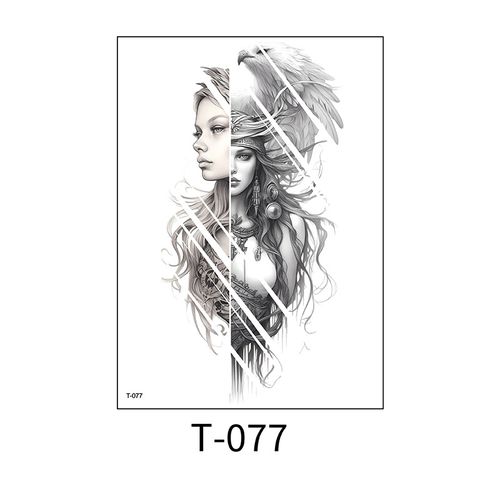 10 pcs different patterns Flower arm tattoo stickers new ins style colorful totem tattoo stickers waterproof long-lasting for men and women time tattoo stickers