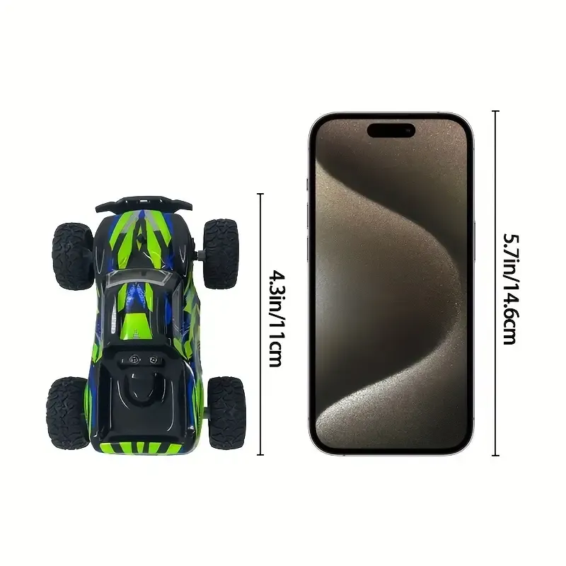 1:32 RC Car, Top Speed 20kmh, 2.4Ghz High-speed All-terrain Off-road Electric Toy Car, Ideal Gift for Boys And Girls, Christmas Gift